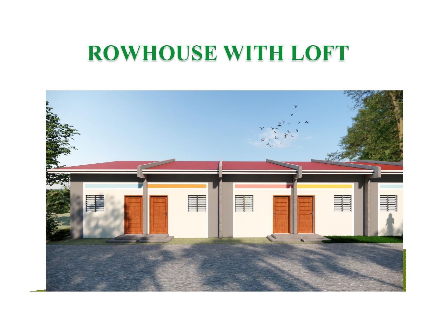 Riza Homes Ph2 - Row House with Loft